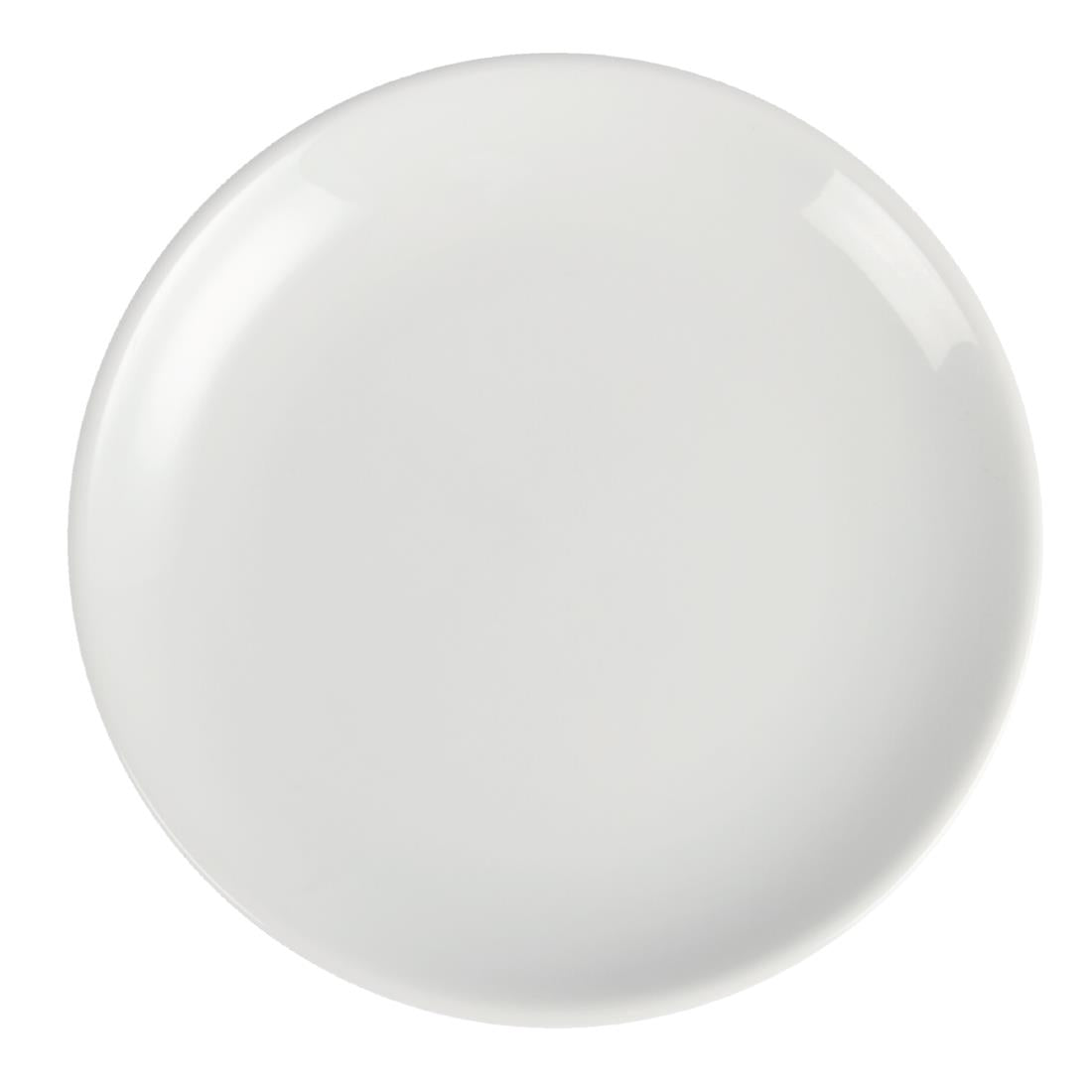 Olympia Whiteware Coupe Plate - 180mm (12 Pack) (180(Ø)mm / 7" | Pack quantity 12) • PAS-U076