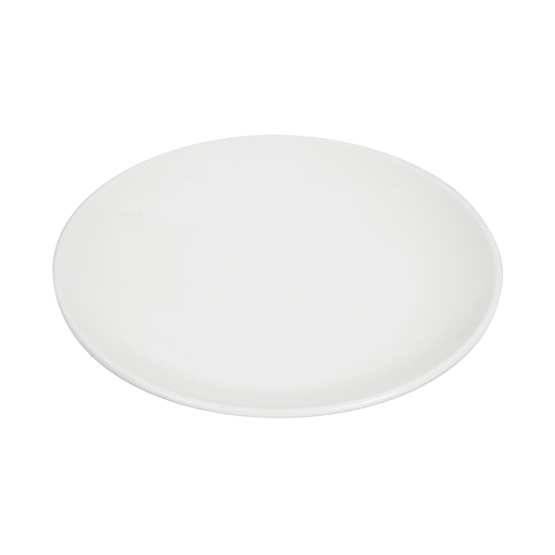 Olympia Whiteware Coupe Plate - 200mm (12 Pack) (200(Ø)mm / 8" | Pack quantity 12) • PAS-U077