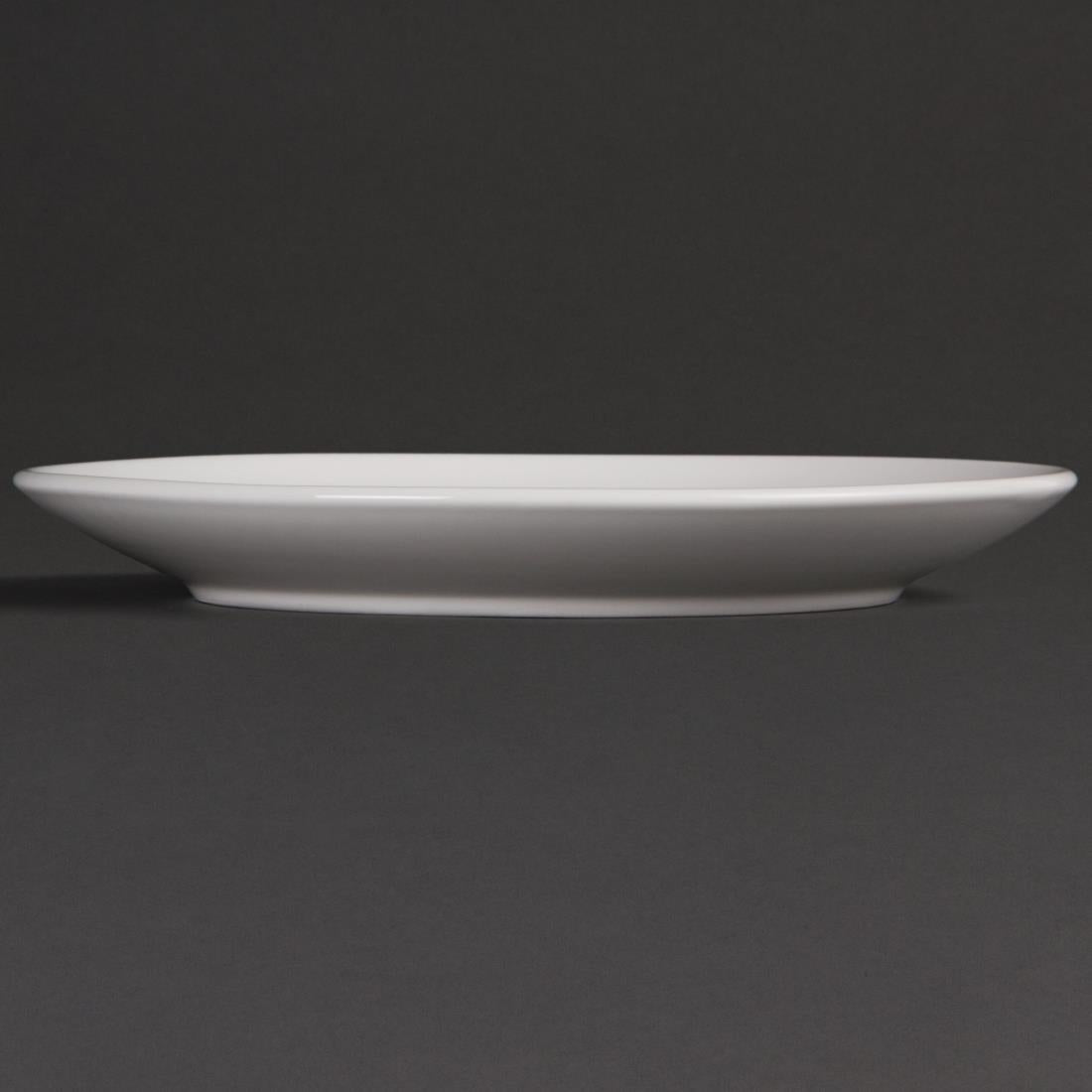 Olympia Whiteware Coupe Plate - 230mm (12 Pack) (230(Ø)mm / 9" | Pack quantity 12) • PAS-U078