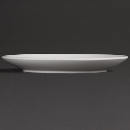Olympia Whiteware Coupe Plate - 230mm (12 Pack) (230(Ø)mm / 9" | Pack quantity 12) • PAS-U078