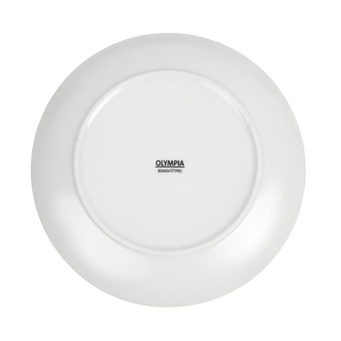 Olympia Whiteware Coupe Plate - 230mm (12 Pack) (230(Ø)mm / 9" | Pack quantity 12) • PAS-U078