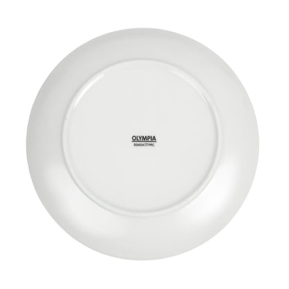 Olympia Whiteware Coupe Plate - 230mm (12 Pack) (230(Ø)mm / 9" | Pack quantity 12) • PAS-U078