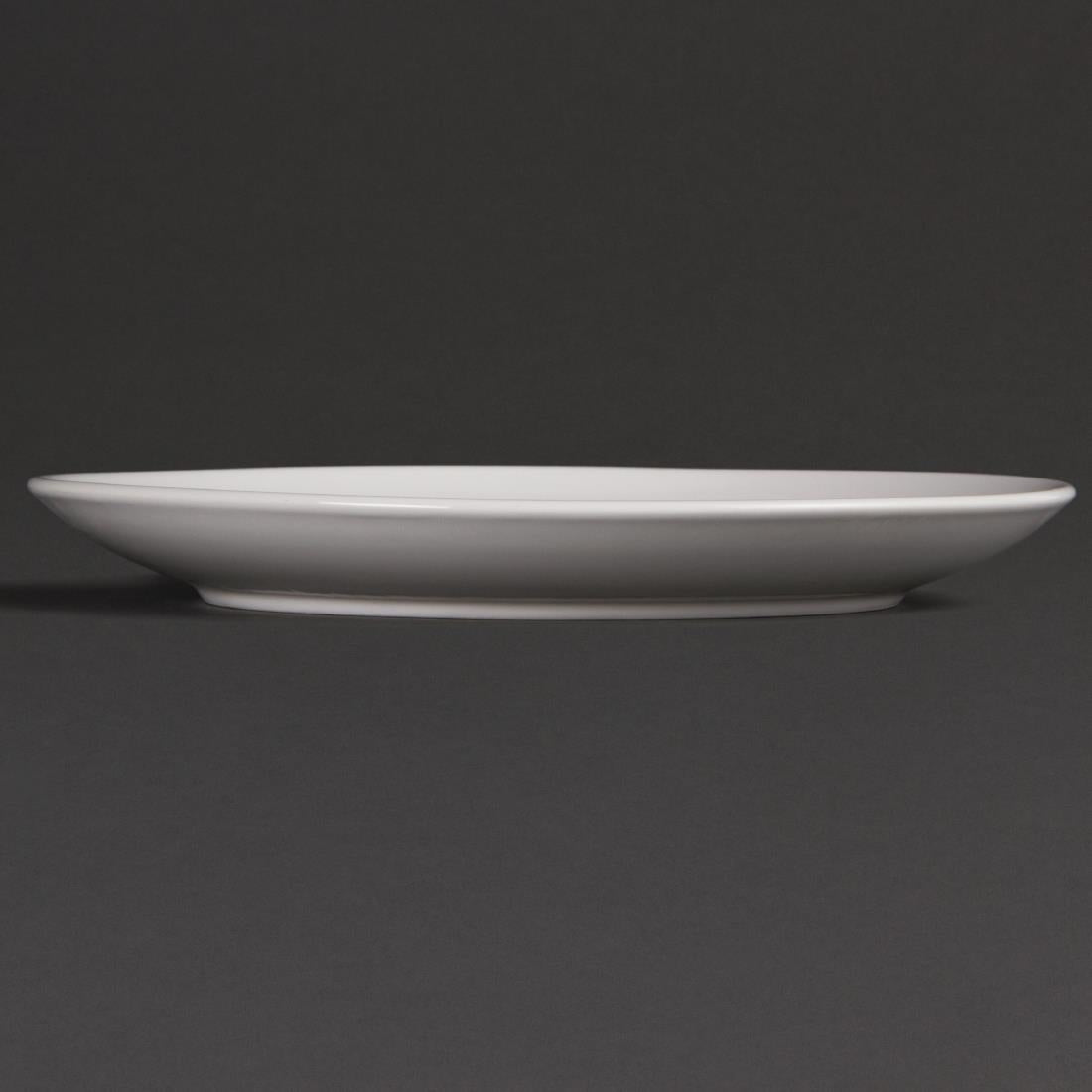 Olympia Whiteware Coupe Plate - 250mm (12 Pack) (250(Ø)mm / 10" | Pack quantity 12) • PAS-U079