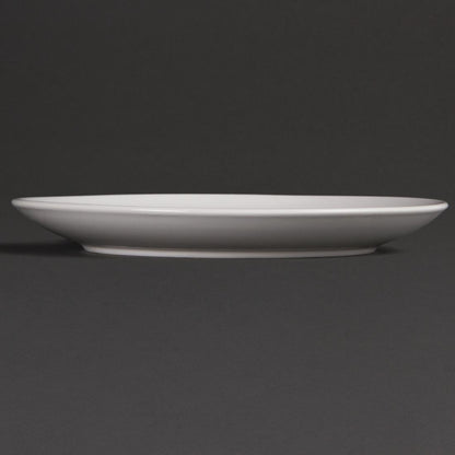 Olympia Whiteware Coupe Plate - 250mm (12 Pack) (250(Ø)mm / 10" | Pack quantity 12) • PAS-U079