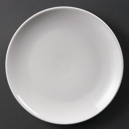 Olympia Whiteware Coupe Plates 250mm (12 Pack) (Pack of 12) • PAS-U079