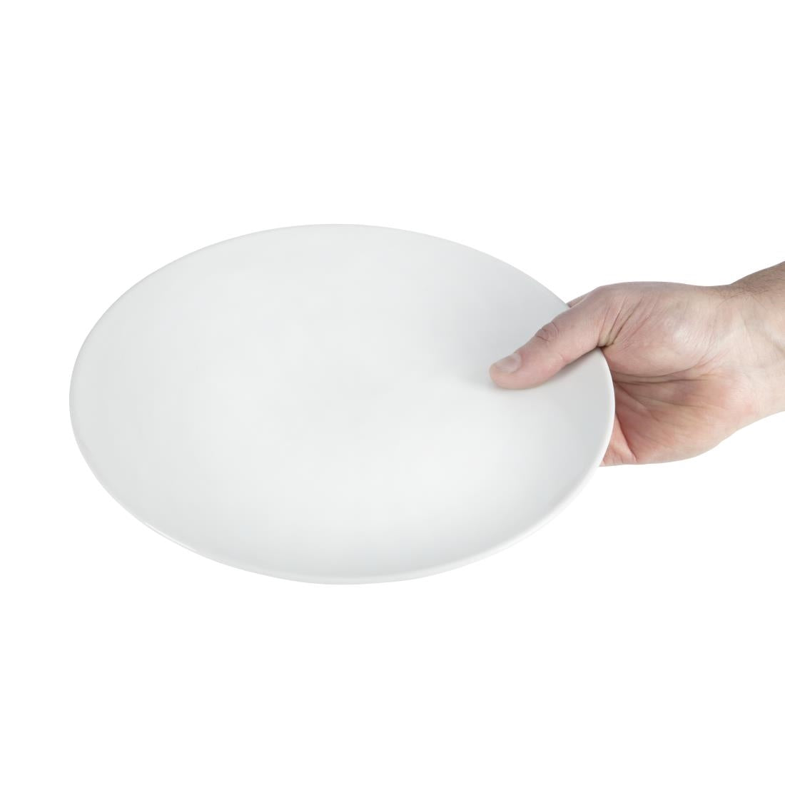 Olympia Whiteware Coupe Plates 250mm (12 Pack) (Pack of 12) • PAS-U079