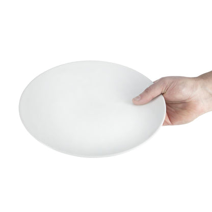 Olympia Whiteware Coupe Plates 250mm (12 Pack) (Pack of 12) • PAS-U079