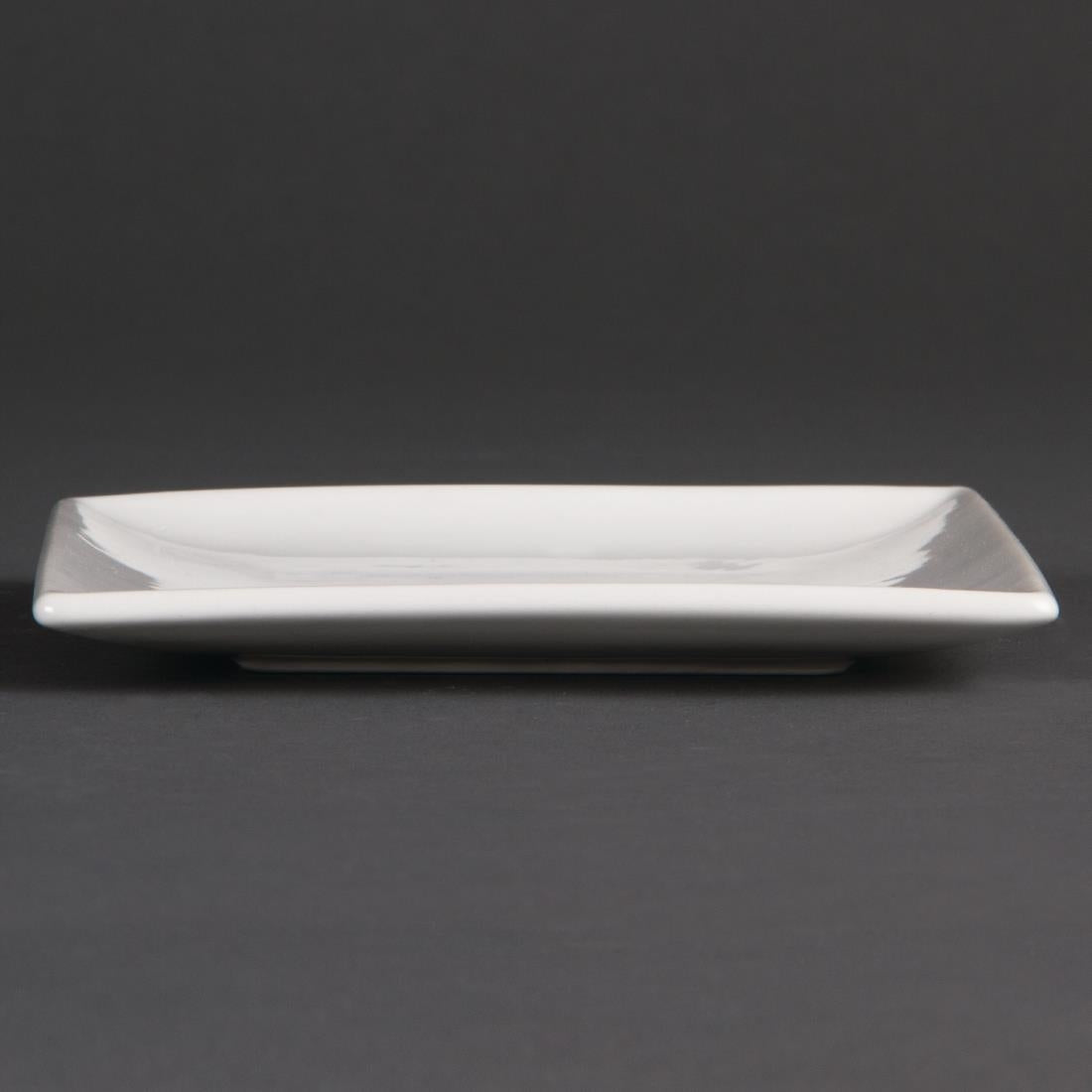 Olympia Whiteware Square Plate - 140mm (12 Pack) (140mm/ 5 1/2". White. Pack quantity: 12.) • PAS-U153
