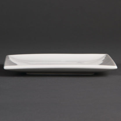 Olympia Whiteware Square Plate - 140mm (12 Pack) (140mm/ 5 1/2". White. Pack quantity: 12.) • PAS-U153