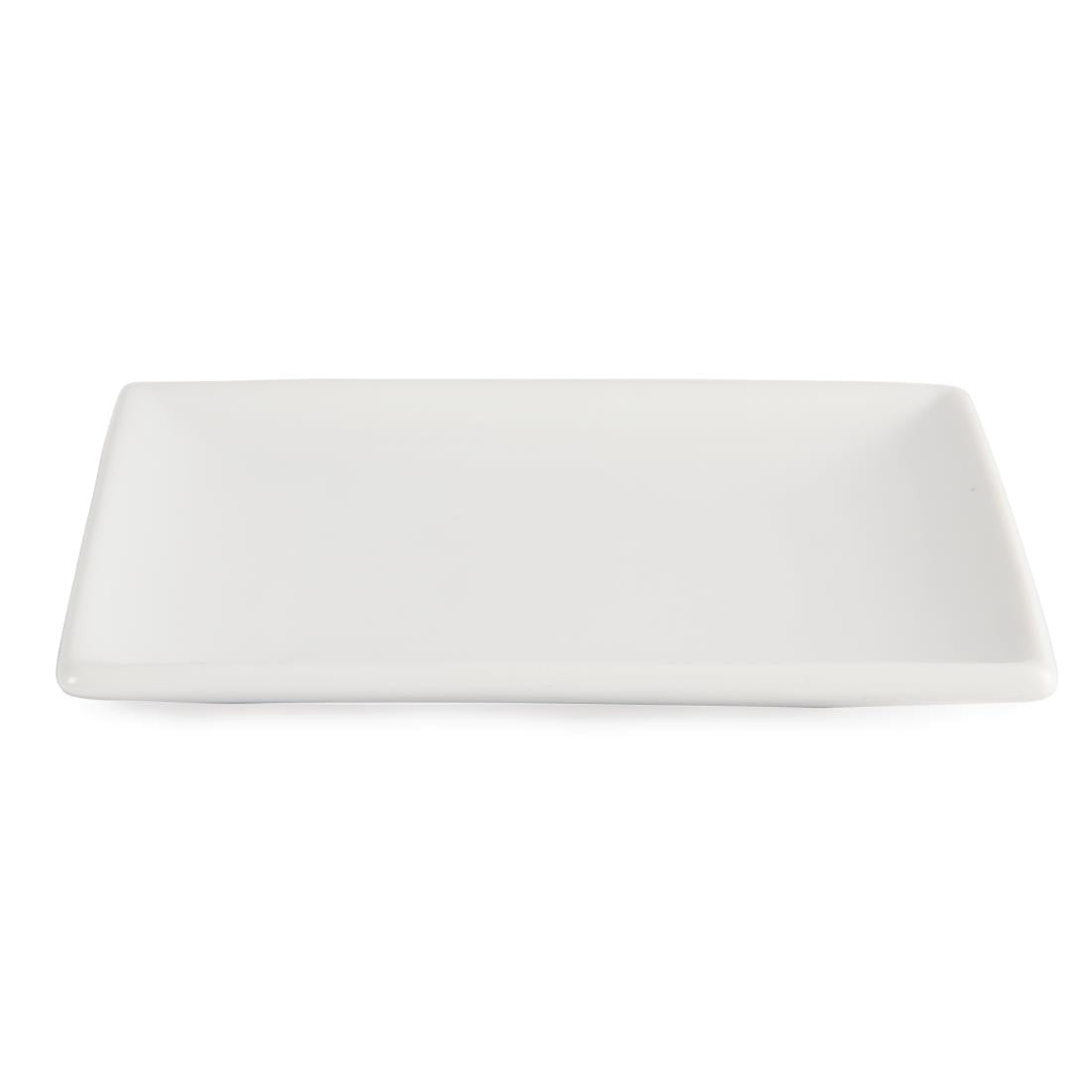 Olympia Whiteware Square Plate - 140mm (12 Pack) (140mm/ 5 1/2". White. Pack quantity: 12.) • PAS-U153