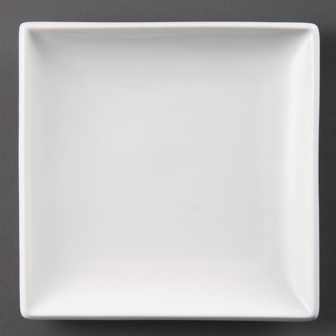 Olympia Whiteware Square Plates 240mm (12 Pack) (Pack of 12) • PAS-U155