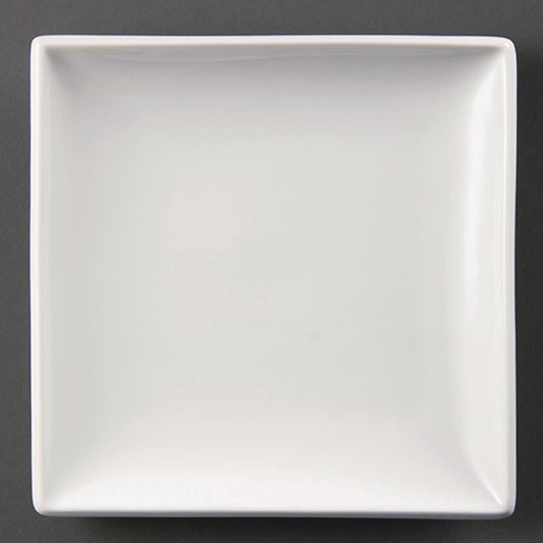 Olympia Whiteware Square Plates 295mm (6 Pack) (Pack of 6) • PAS-U156
