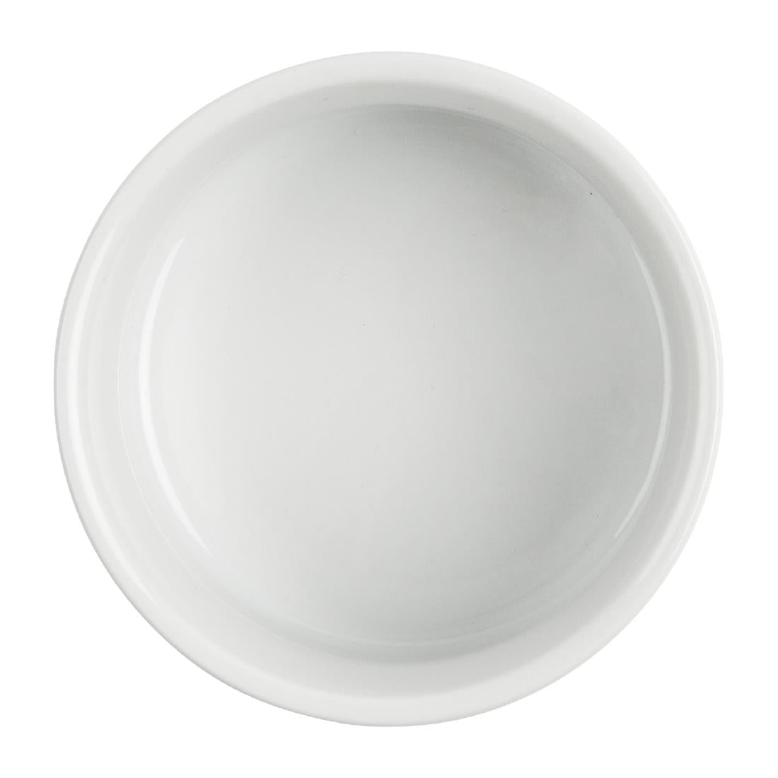 Olympia Whiteware Contemporary Ramekins 90mm (12 Pack) (Pack of 12) • PAS-U176