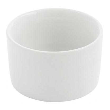 Olympia Whiteware Contemporary Ramekin - 140ml 4.75fl oz (12 Pack) (80(Ø)mm / 3" | Pack quantity 12) • PAS-U177