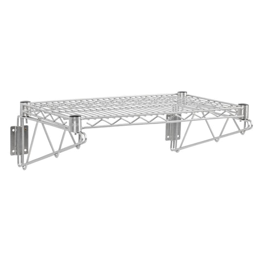 Vogue Steel Wire Wall Shelf 610mm • PAS-U200