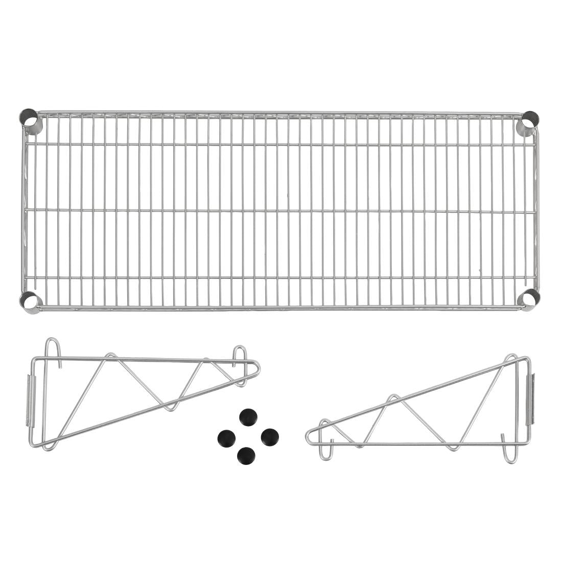 Vogue Steel Wire Wall Shelf 910mm • PAS-U201