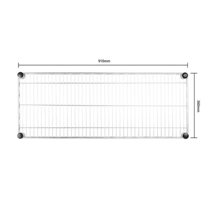 Vogue Steel Wire Wall Shelf 910mm • PAS-U201