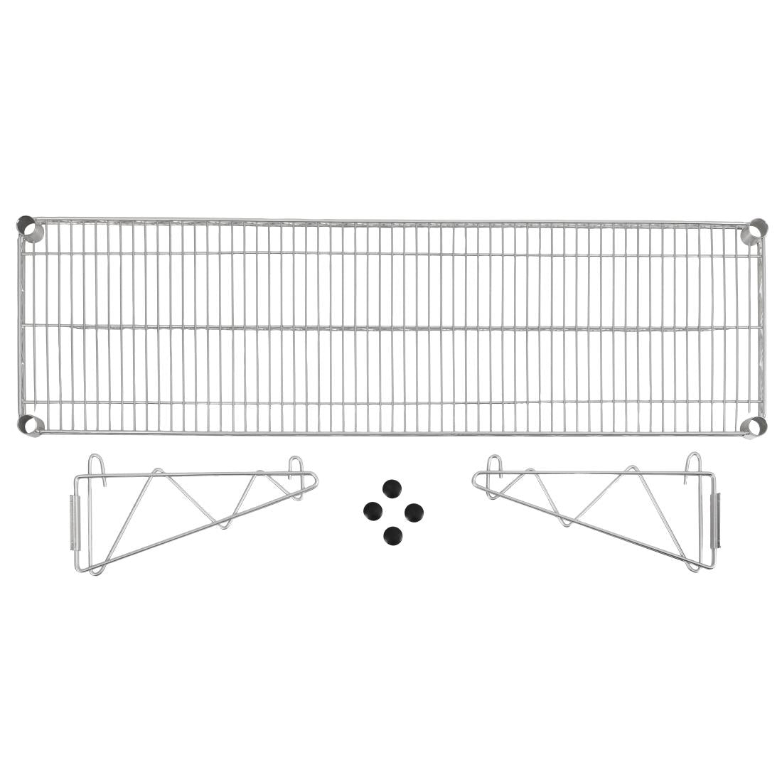 Vogue Steel Wire Wall Shelf 1220mm • PAS-U202