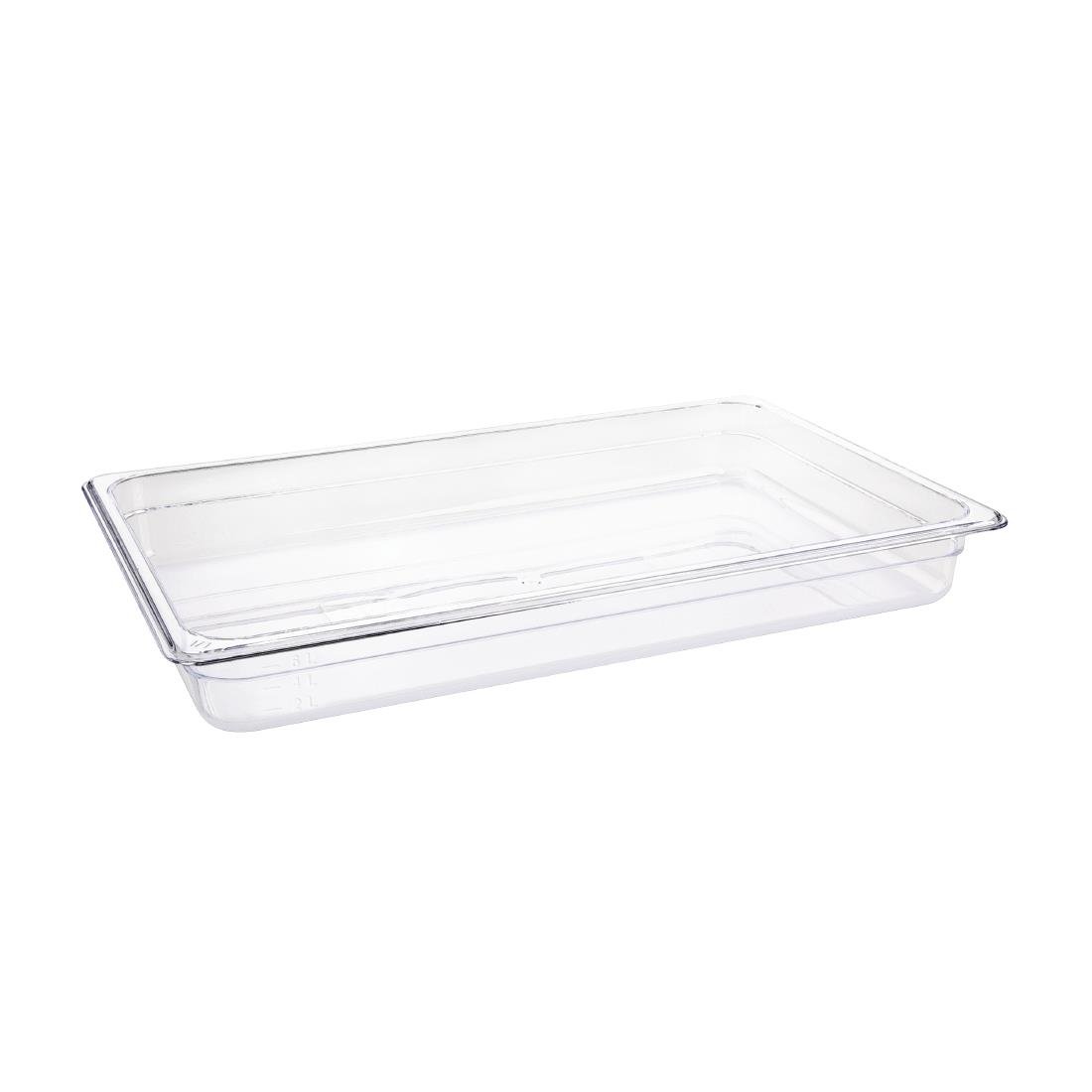Vogue Clear Polycarbonate - GN 1/1 65mm • PAS-U224
