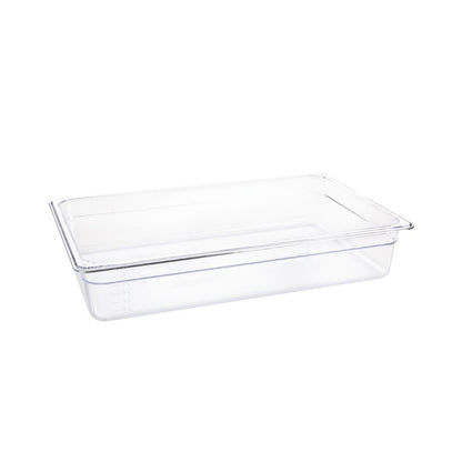 Vogue Clear Polycarbonate 1/1 Gastronorm Pan • PAS-U225