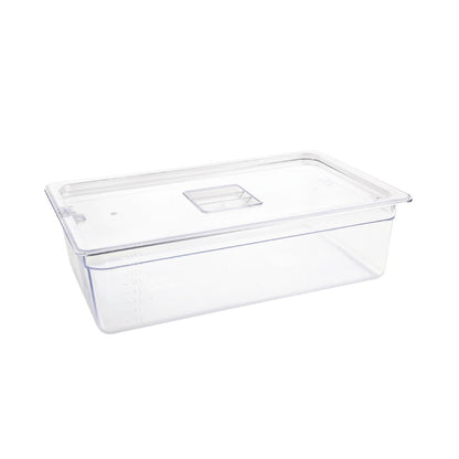Vogue Clear Polycarbonate 1/1 Gastronorm Pan • PAS-U226
