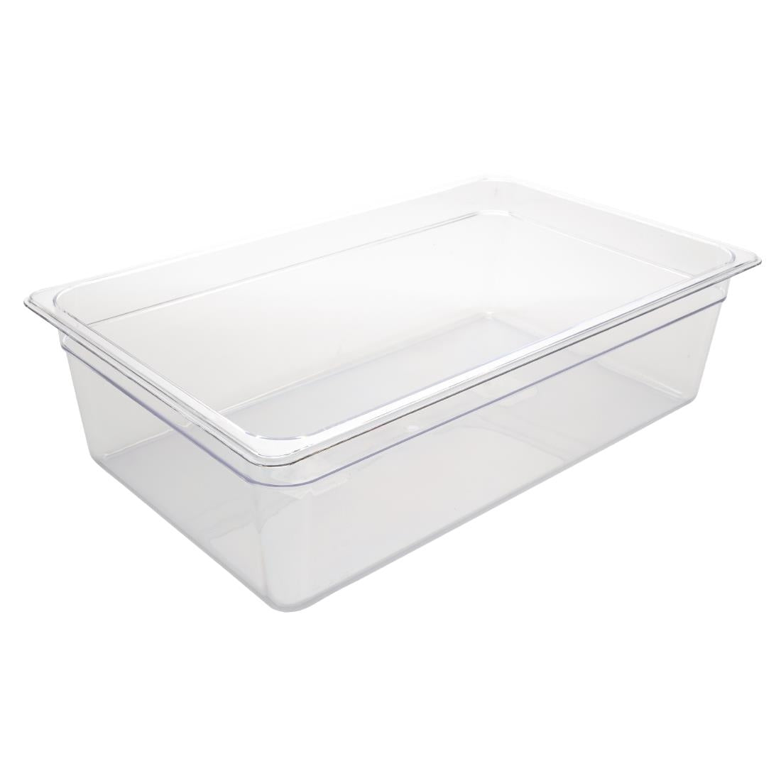 Vogue Clear Polycarbonate 1/1 Gastronorm Pan • PAS-U226