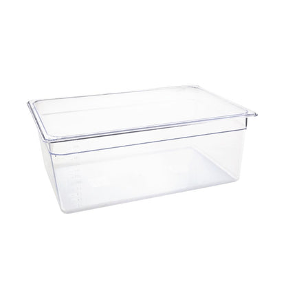 Vogue Clear Polycarbonate 1/1 Gastronorm Pan • PAS-U227