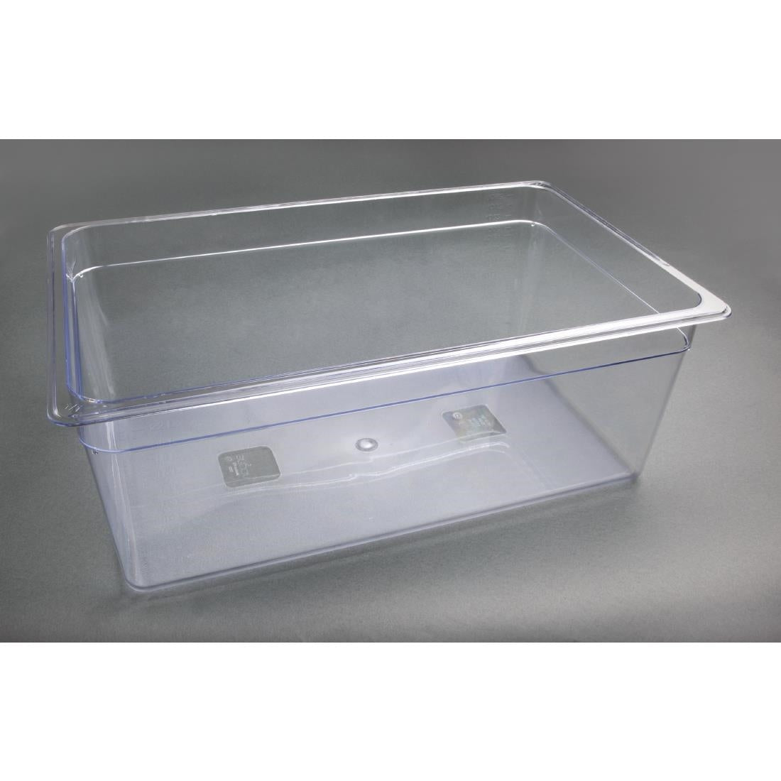 Vogue Clear Polycarbonate 1/1 Gastronorm Pan • PAS-U227