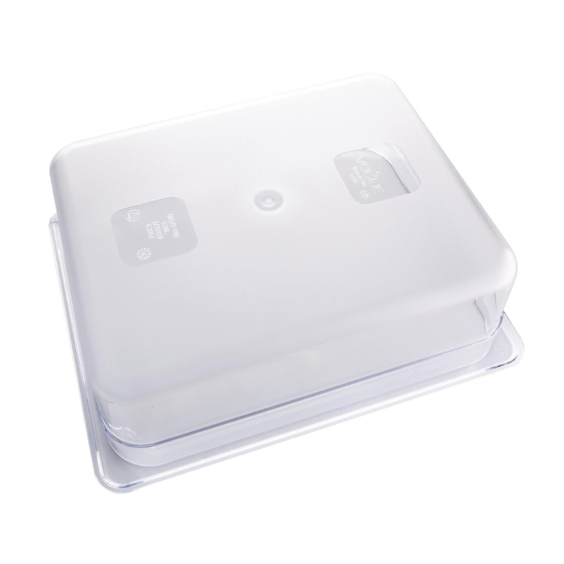 Vogue Clear Polycarbonate - GN 1/2 100mm • PAS-U229