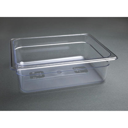 Vogue Clear Polycarbonate - GN 1/2 100mm • PAS-U229