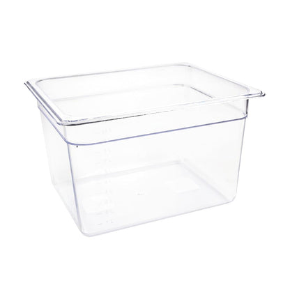 Vogue Clear Polycarbonate 1/2 Gastronorm Pan • PAS-U231