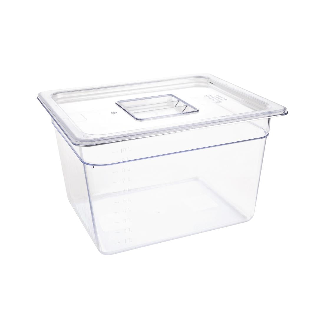 Vogue Clear Polycarbonate 1/2 Gastronorm Pan • PAS-U231