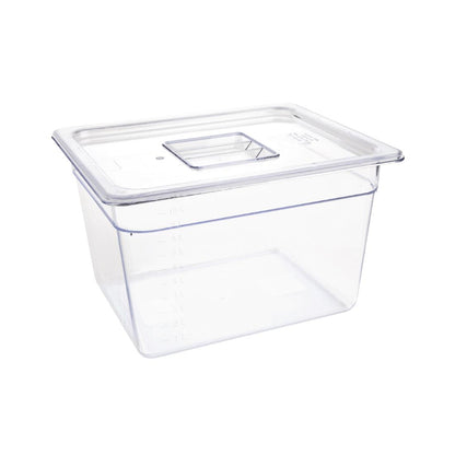Vogue Clear Polycarbonate 1/2 Gastronorm Pan • PAS-U231