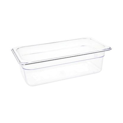 Vogue Clear Polycarbonate 1/3 Gastronorm Pan • PAS-U233