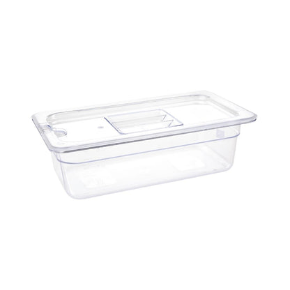 Vogue Clear Polycarbonate 1/3 Gastronorm Pan • PAS-U233