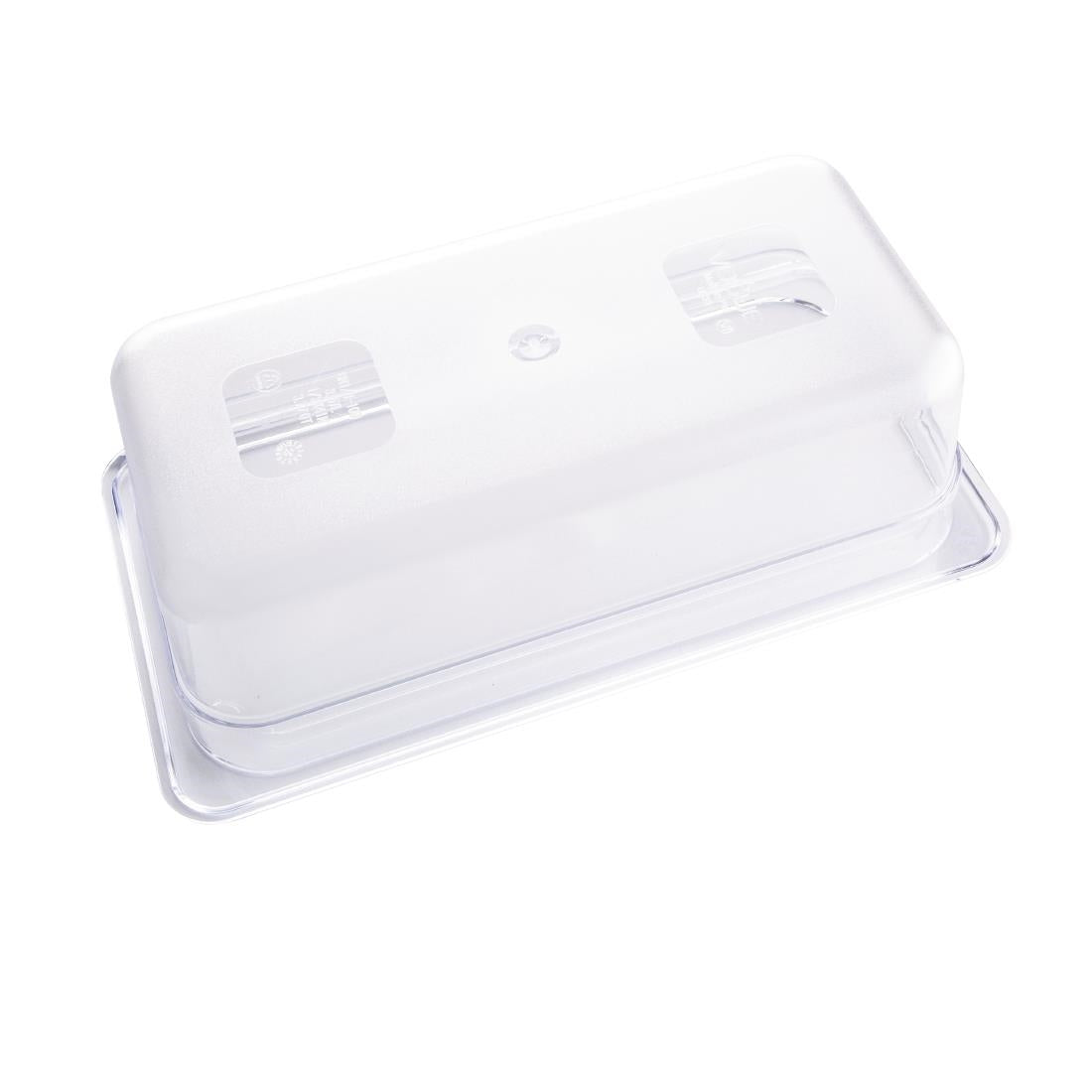 Vogue Clear Polycarbonate 1/3 Gastronorm Pan • PAS-U233
