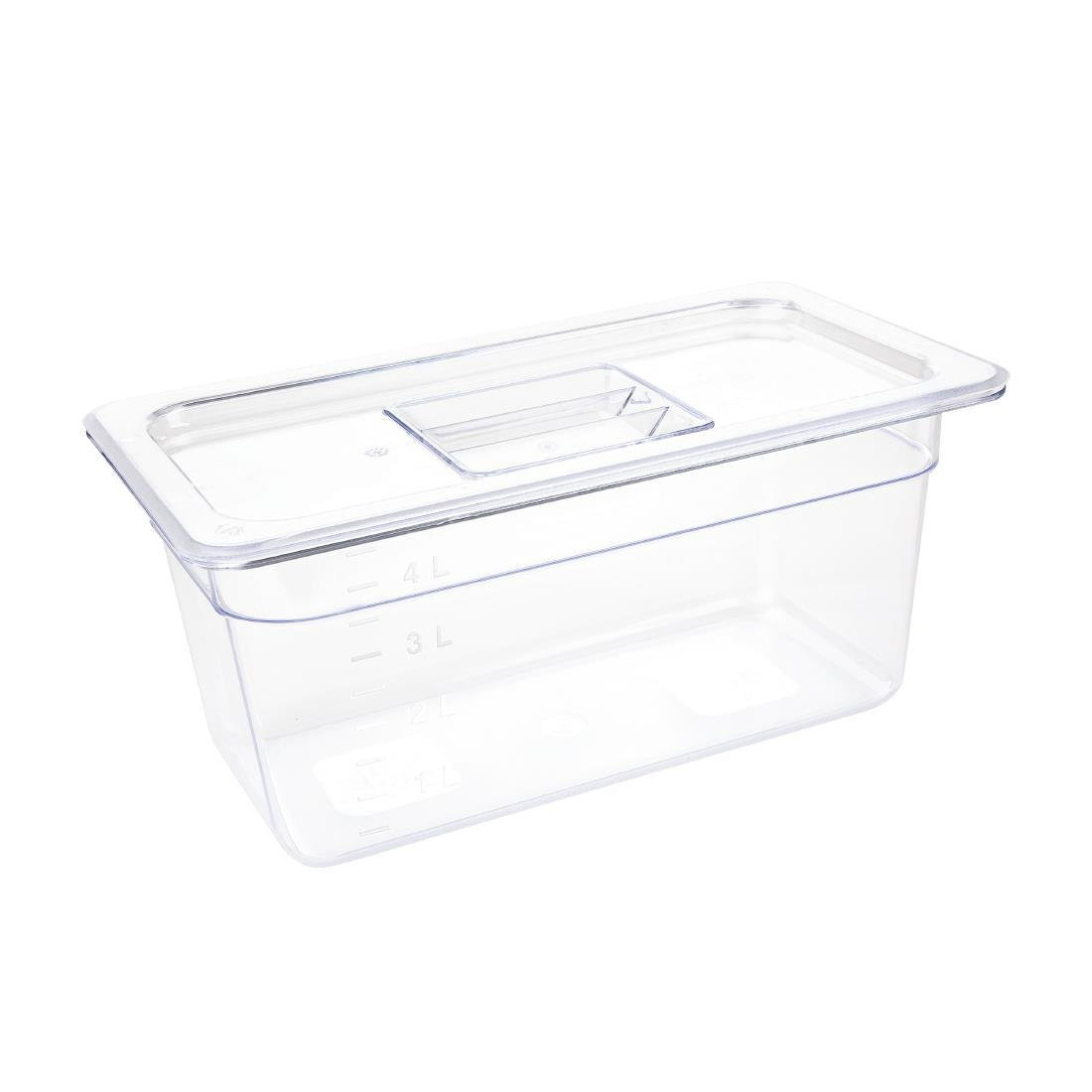 Vogue Clear Polycarbonate 1/3 Gastronorm Pan • PAS-U234