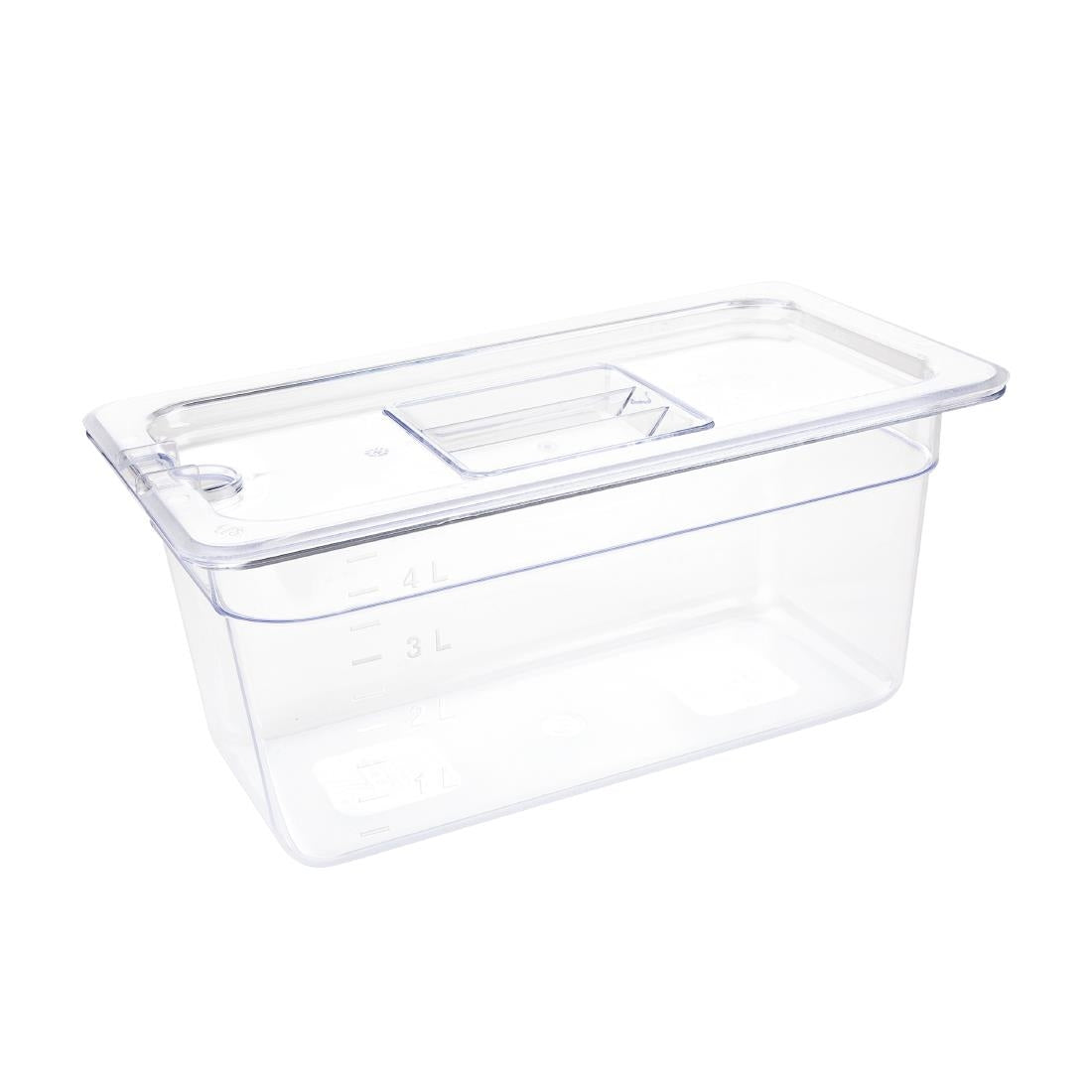 Vogue Clear Polycarbonate 1/3 Gastronorm Pan • PAS-U234