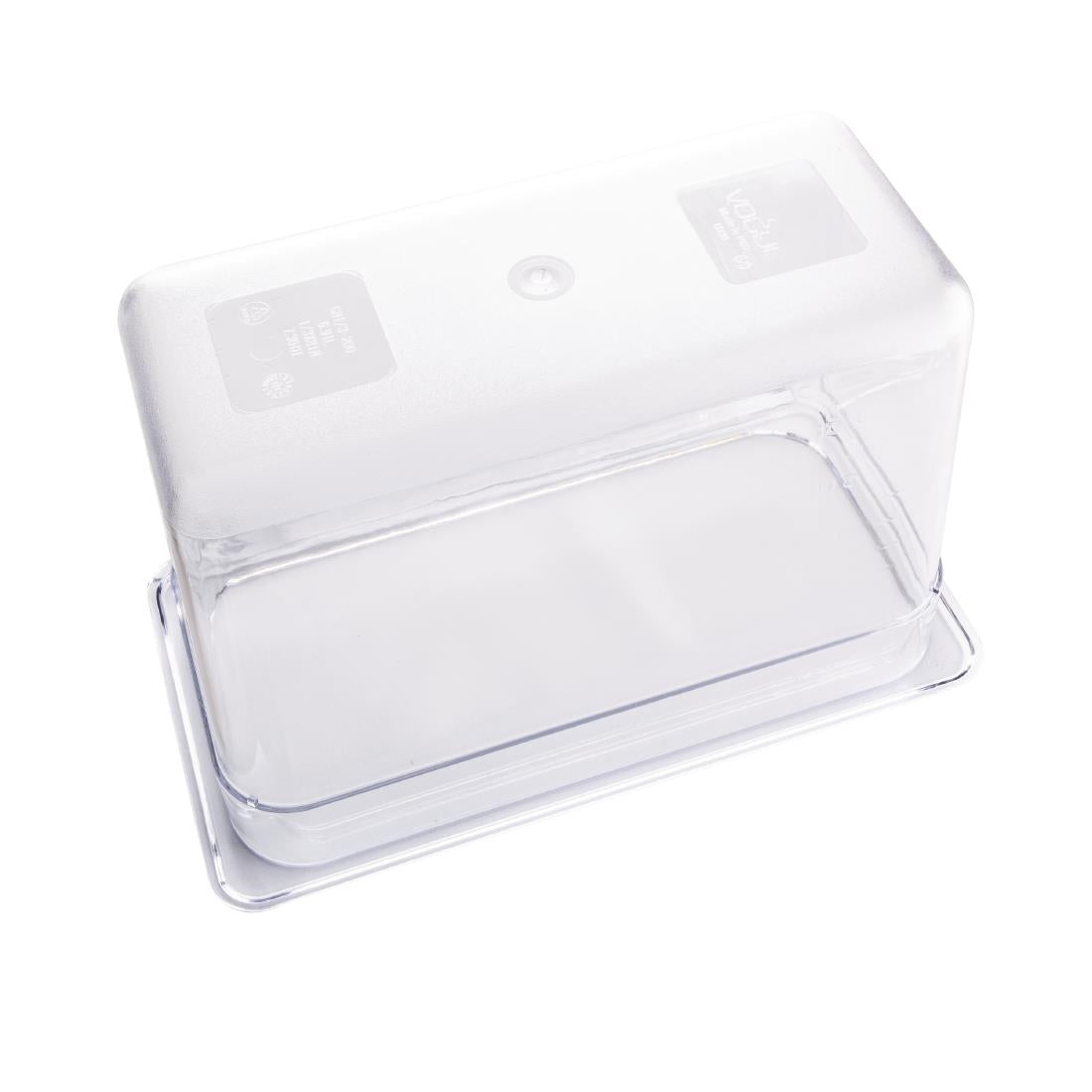 Vogue Clear Polycarbonate 1/3 Gastronorm Pan • PAS-U235