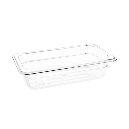 Vogue Clear Polycarbonate 1/4 Gastronorm Pan • PAS-U236