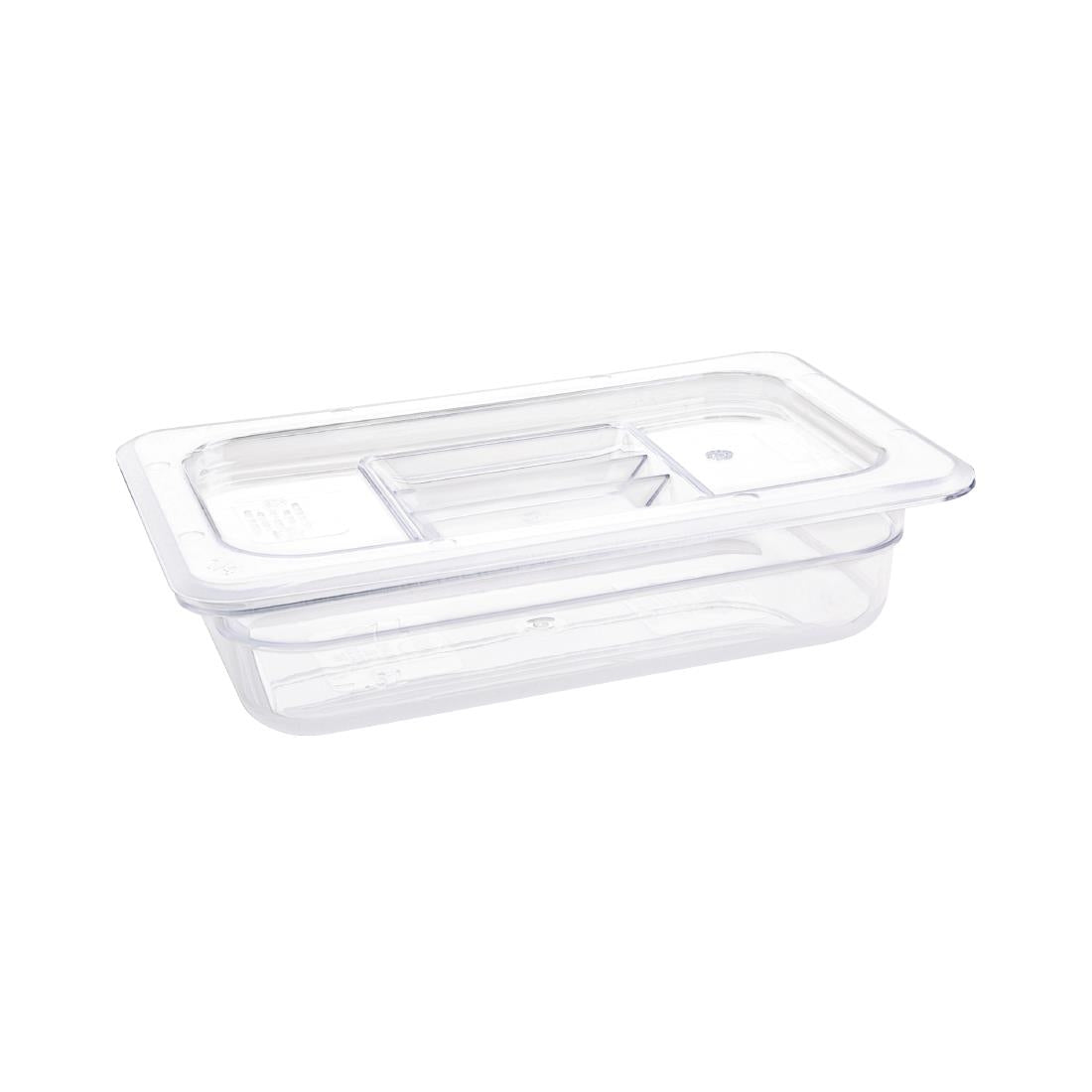 Vogue Clear Polycarbonate 1/4 Gastronorm Pan • PAS-U236
