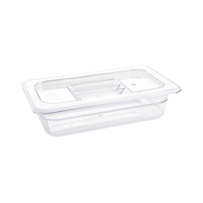 Vogue Clear Polycarbonate 1/4 Gastronorm Pan • PAS-U236