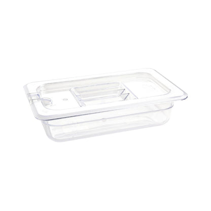 Vogue Clear Polycarbonate 1/4 Gastronorm Pan • PAS-U236