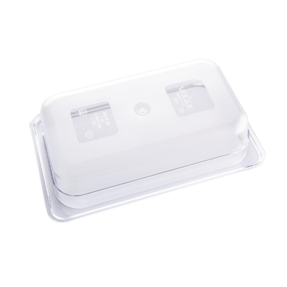 Vogue Clear Polycarbonate 1/4 Gastronorm Pan • PAS-U236