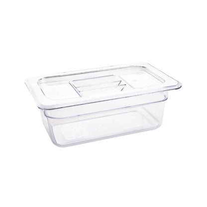 Vogue Clear Polycarbonate 1/4 Gastronorm Pan • PAS-U237