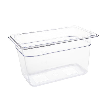 Vogue Clear Polycarbonate 1/4 Gastronorm Pan • PAS-U238