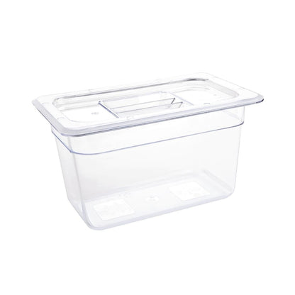 Vogue Clear Polycarbonate 1/4 Gastronorm Pan • PAS-U238