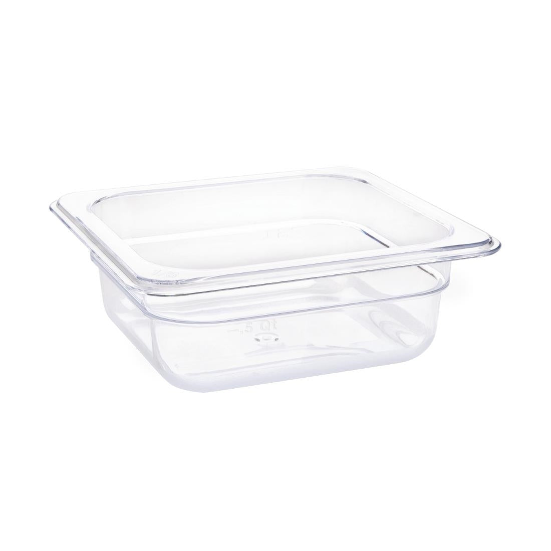 Vogue Clear Polycarbonate 1/6 Gastronorm Pan • PAS-U239