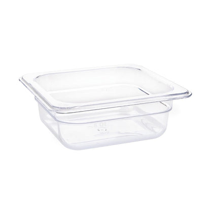 Vogue Clear Polycarbonate 1/6 Gastronorm Pan • PAS-U239