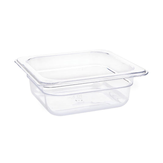 Vogue Clear Polycarbonate 1/6 Gastronorm Pan • PAS-U239